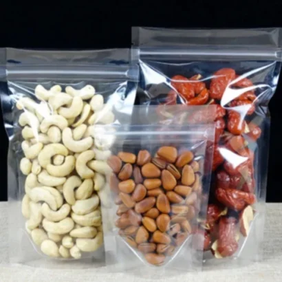 Transparent Stand-Up Pouches