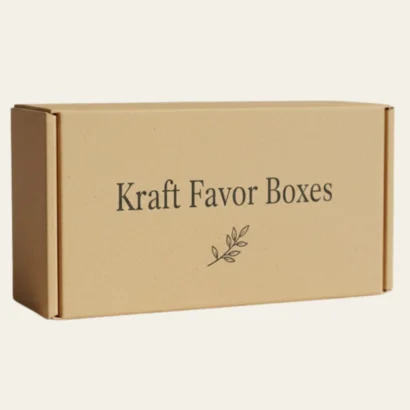 Kraft Favor Boxes