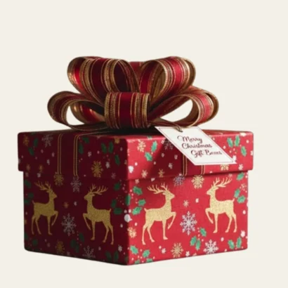 Custom Christmas Gift Boxes Wholesale
