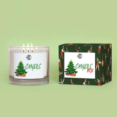 Christmas Candle Boxes
