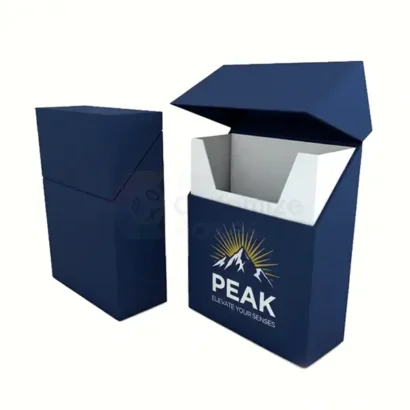 Empty Paper Flip Top Cigarette Boxes