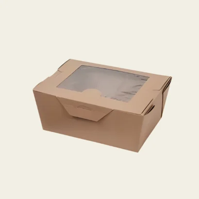 Custom Kraft Window Boxes